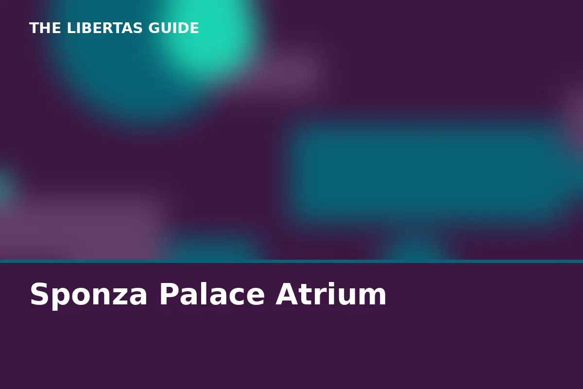 Sponza Palace Atrium